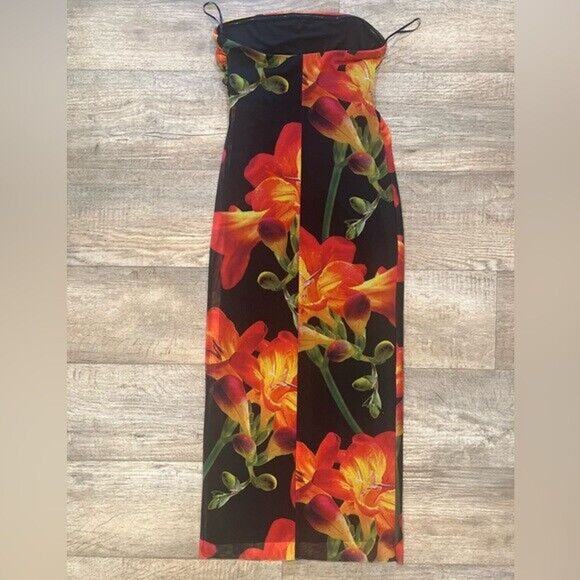 ZARA BLOGGER FAVE!!! Floral Print Dress NWT - Picture 16 of 16